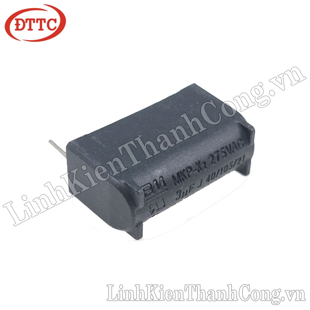 Tụ Bếp Từ BM 3uF 275VAC 400VDC Đứng