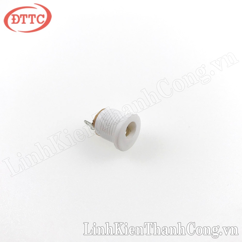 Giắc DC Cái 5.5x2.1mm Màu Trắng