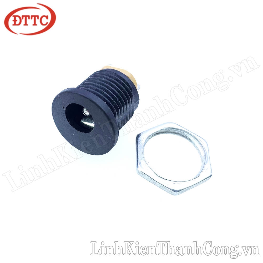 Giắc DC Cái 5.5x2.1mm Màu Đen