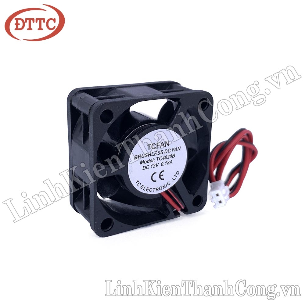 Quạt Tản Nhiệt 4cm 4020 4x4x2cm 12V 0.18A