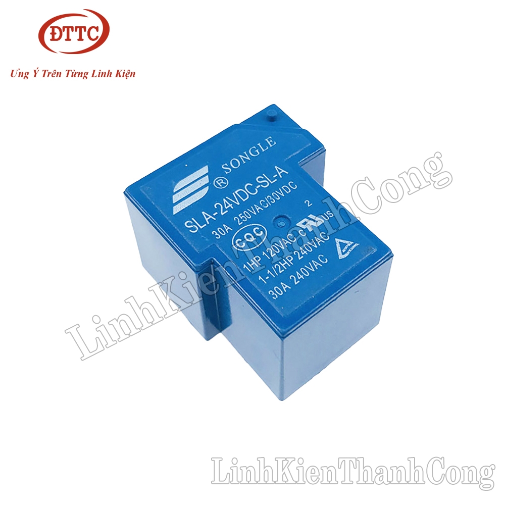 Relay 24V 30A SLA-24VDC-SL-A (4 Chân)