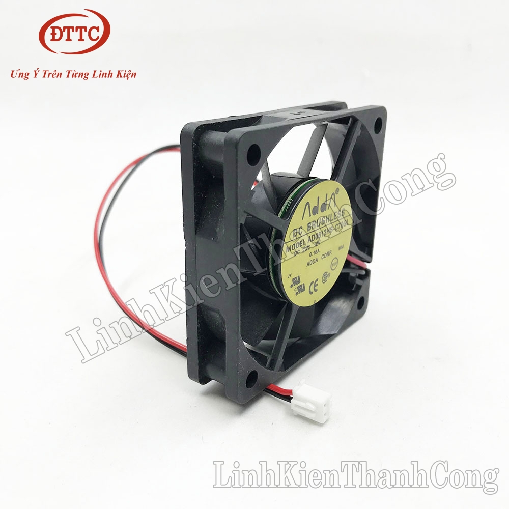 Quạt Tản Nhiệt 6cm 6015 6x6x1.5cm 12V 0.16A