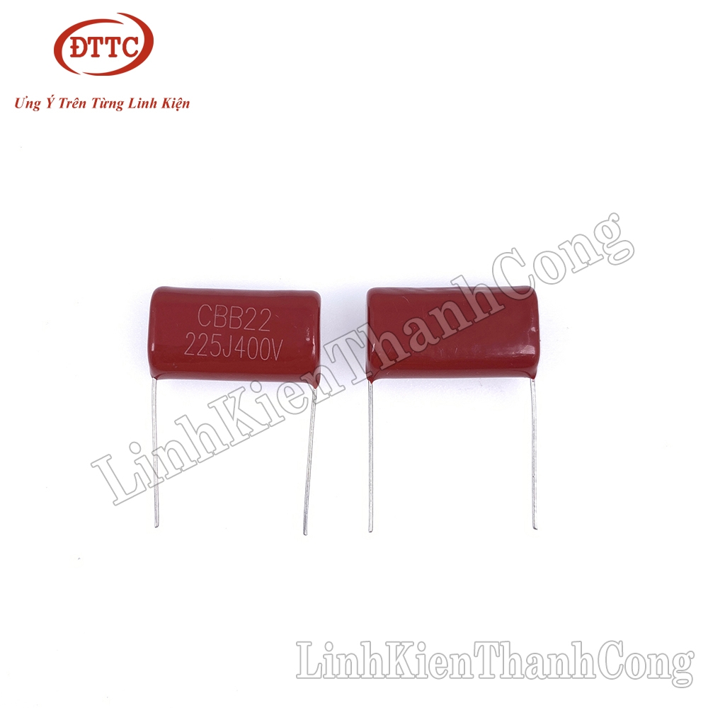 CBB21 CBB22 100V 250V 400V 630V 1600V 2000V CBB Condensatore A Film Di