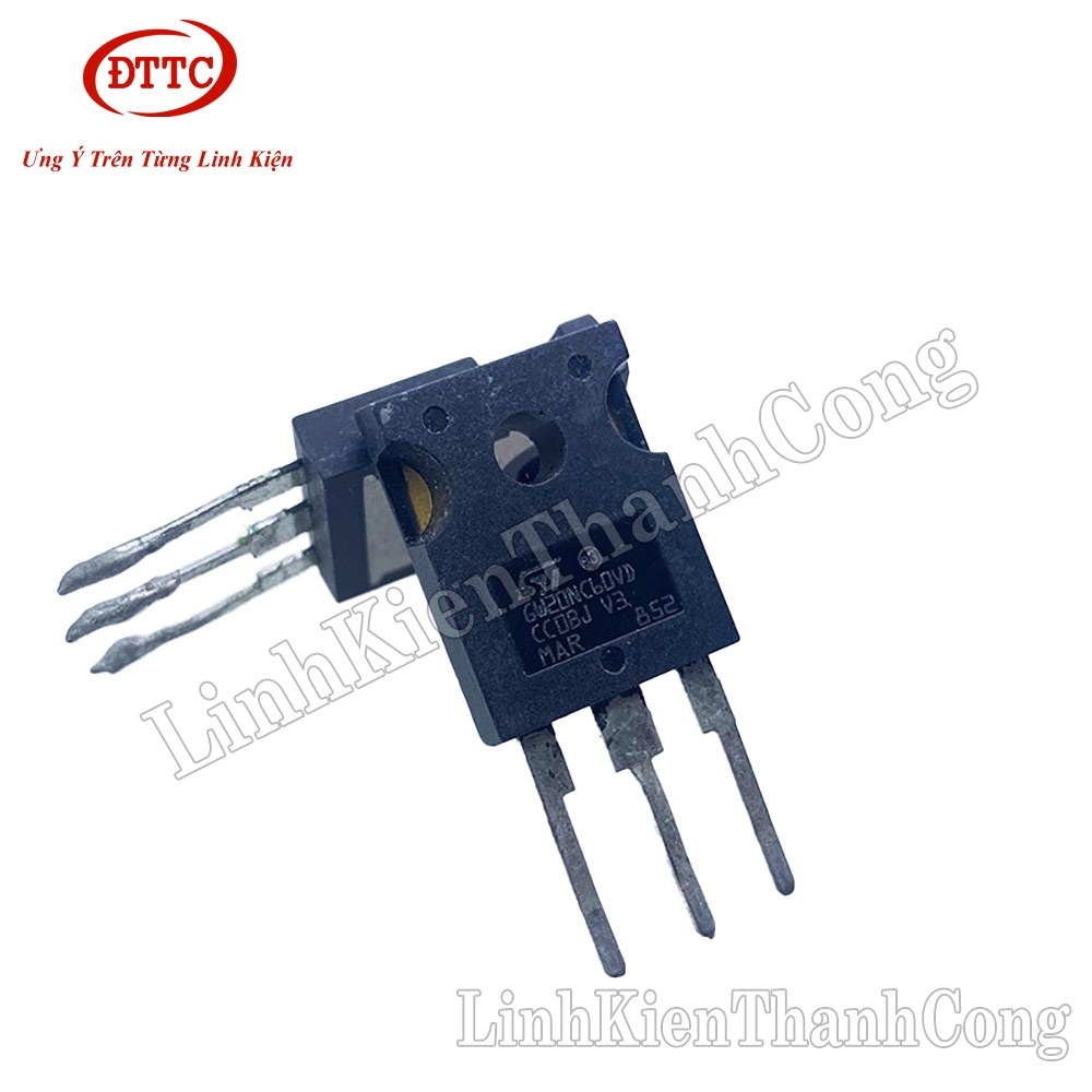 GW20NC60VD IGBT 20A 600V (Tháo Máy)