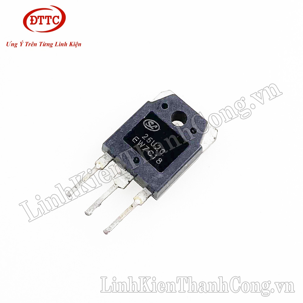 Diode 25U20 25A 200V (Tháo Máy)