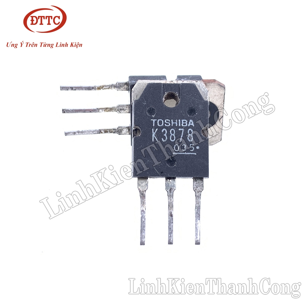 K3878 MOSFET N-CH 9A 900V (Tháo Máy)