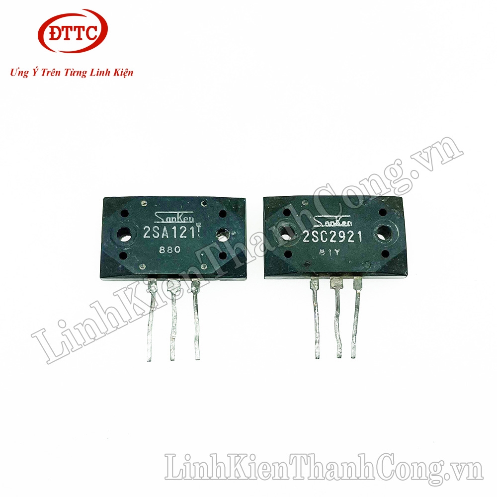 2 Pairs (4 Pieces) Of 2SA1215 & 2SC2921 Sanken Audio GP Transistors - Unbranded But Reliable