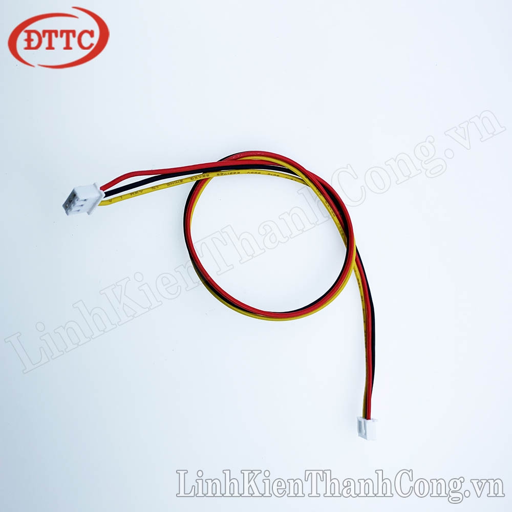 Cáp 3 Sợi Loại 2 Đầu Cái XH2.54-3Y 22AWG Dài 40cm