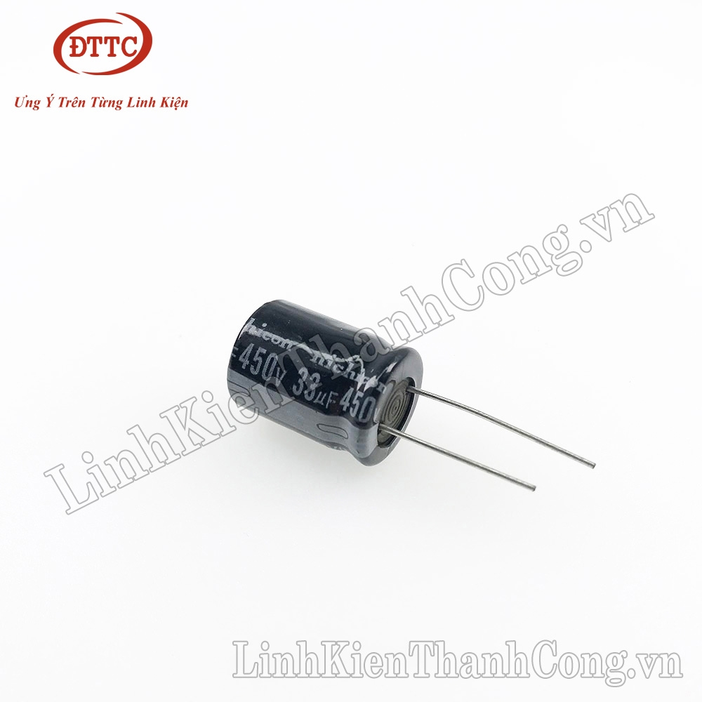 Tụ 33uF 450V (16x25mm)