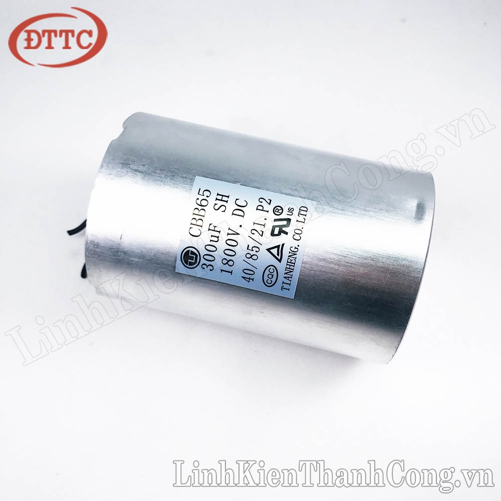 Tụ Dầu 300uF 1800V (85x130mm)