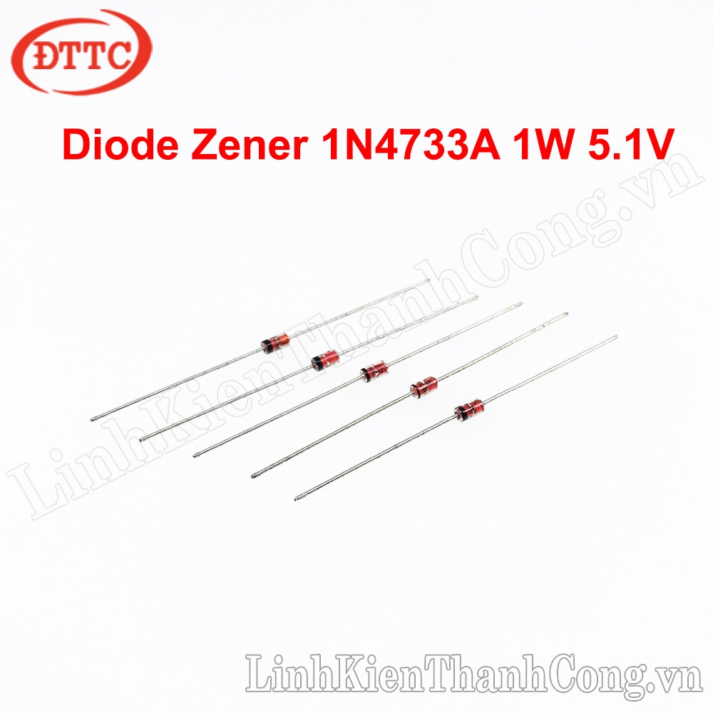 Diode Zener 1N4733A 1W 5.1V