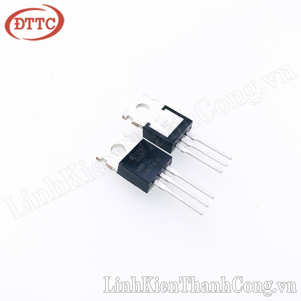 Triac STMicroelectronics T435-600T - 600V, 4A, 35mA, TO220AB, Per Circuiti Elettronici