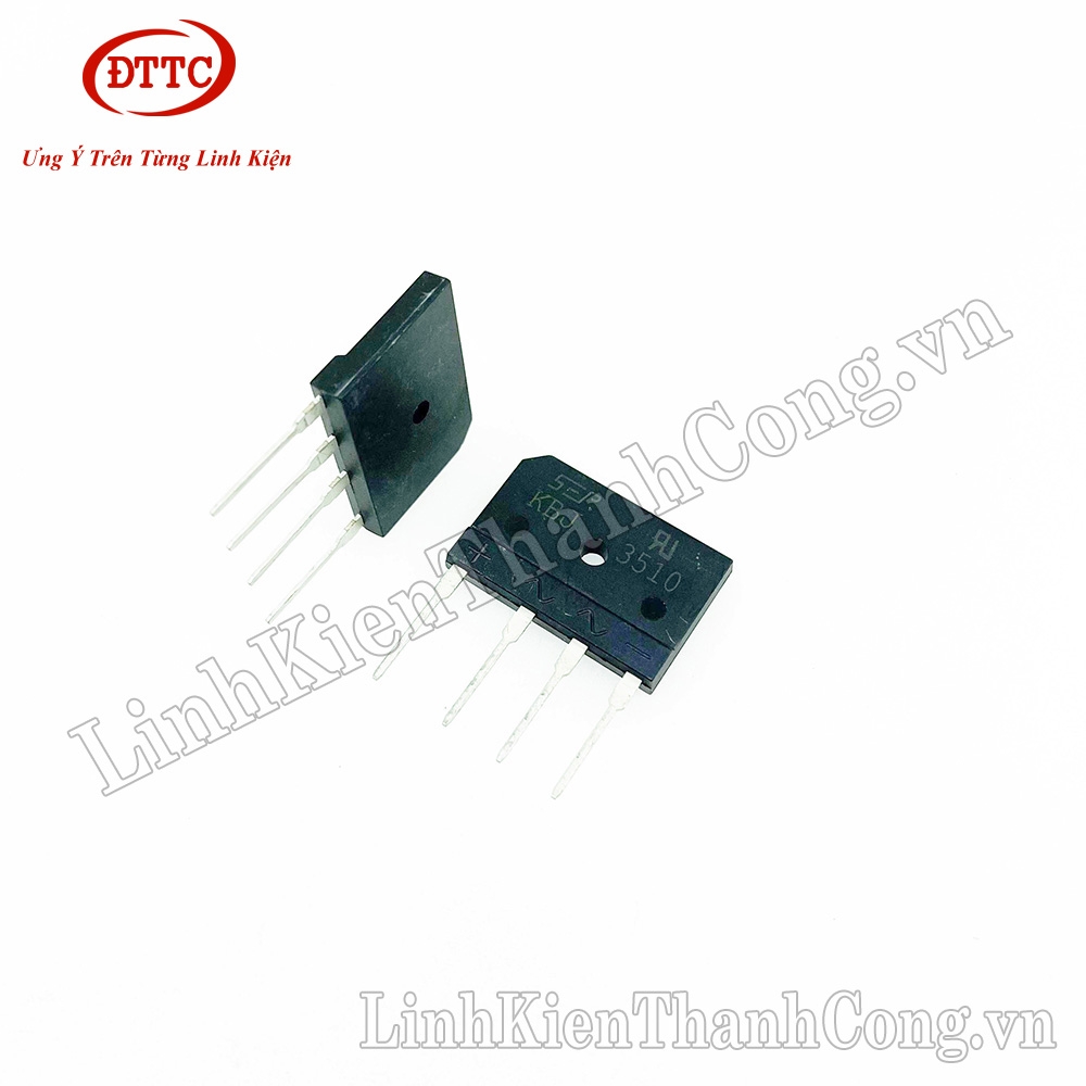 Diode Cầu KBJ3510 35A 1000V - Linh Kiện Thành Công