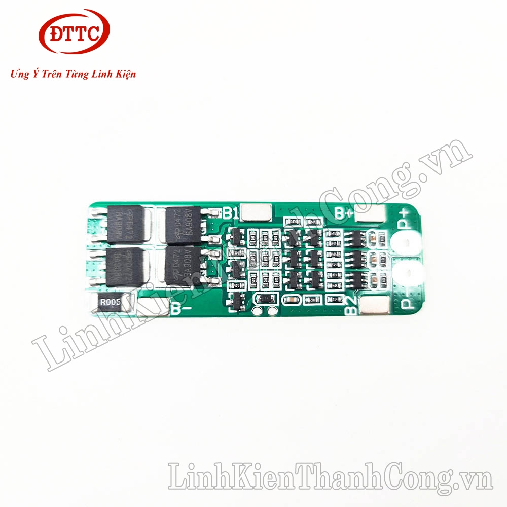 Mạch Bảo Vệ Pin 18650 BMS 3S 15A - Hệ 3 Cell Nối Tiếp