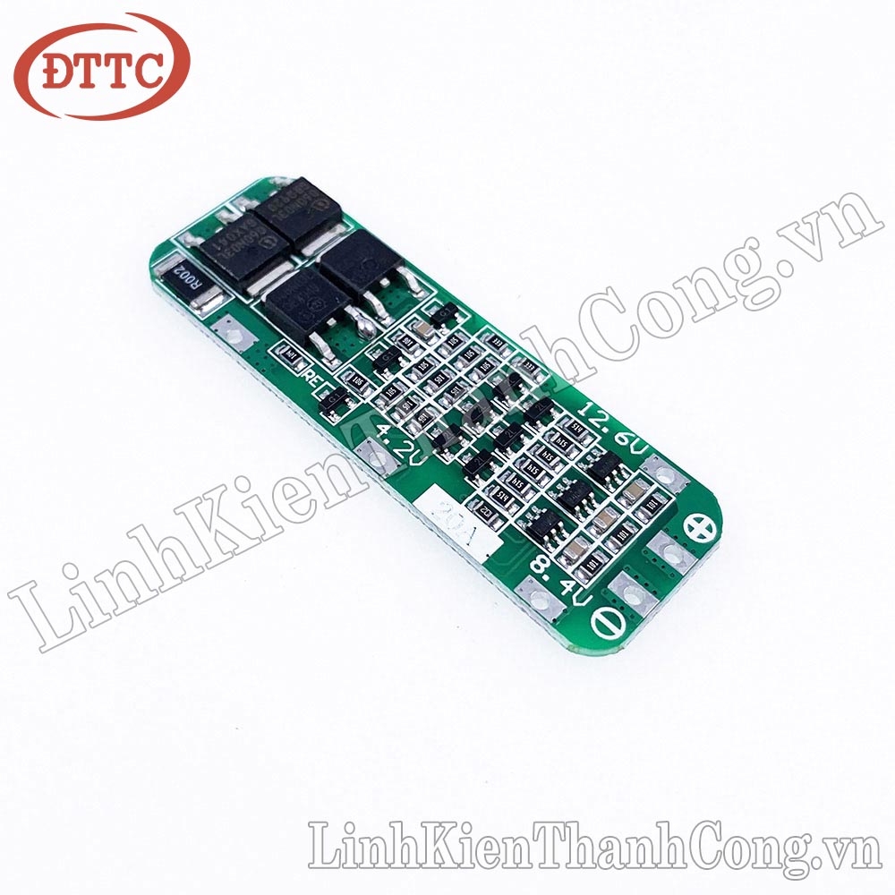 Mạch Bảo Vệ Pin 18650 BMS 3S 10A - Hệ 3 Cell Nối Tiếp