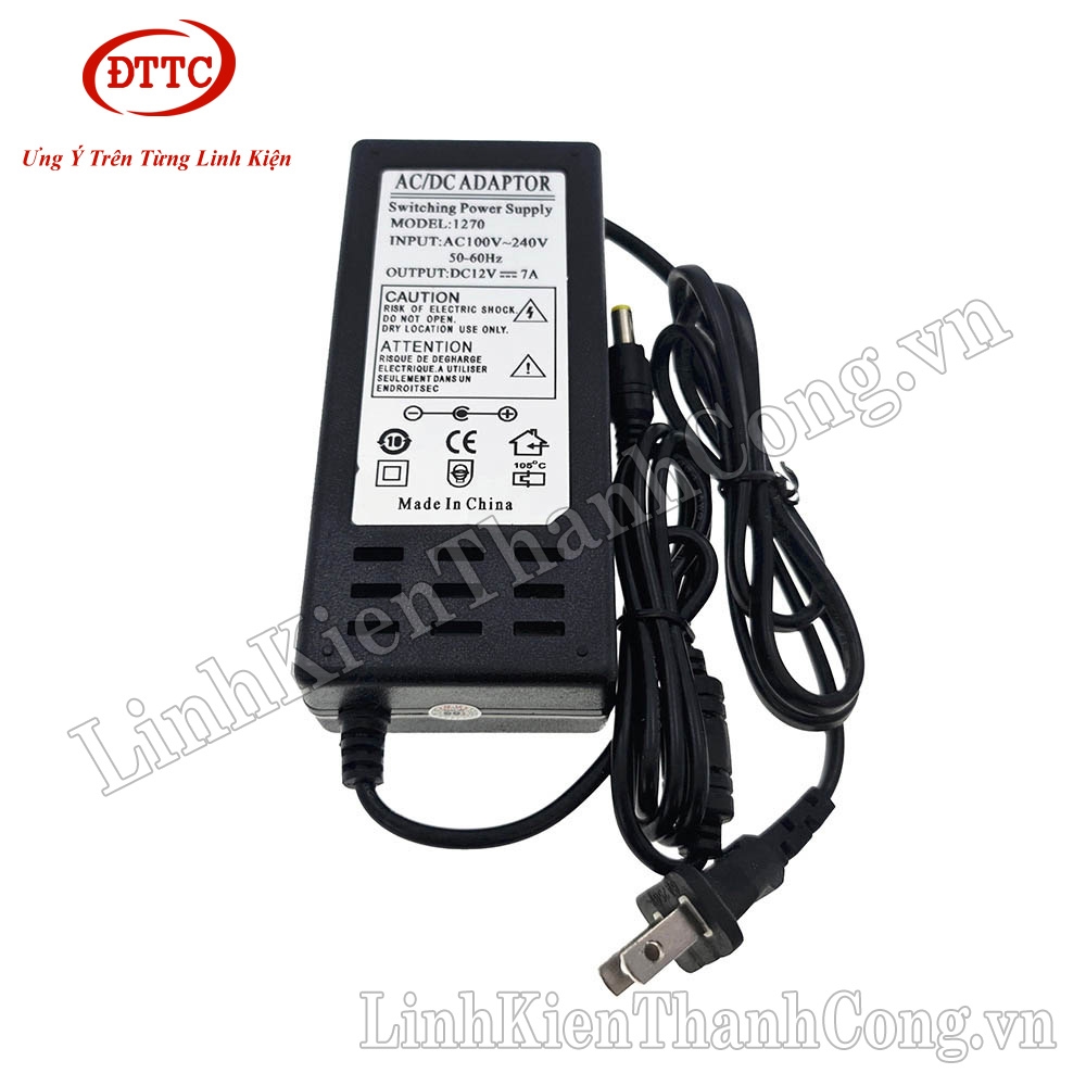 Nguồn Adapter 12V 7A