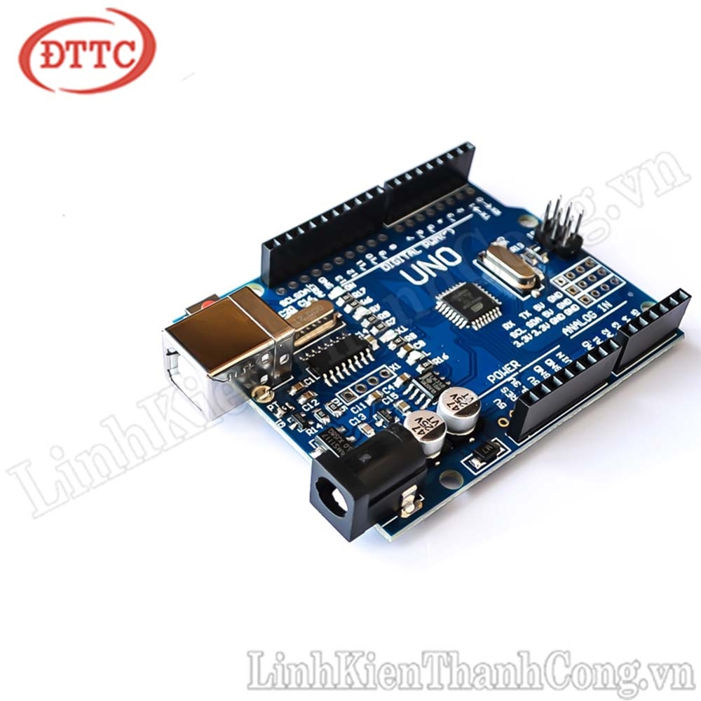 Kit Arduino Uno R3 SMD Chip Dán + Cáp USB