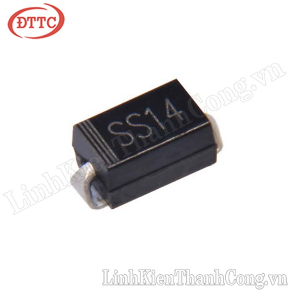 Diode Schottky SS14 SMD 1A 40V (1N5819 SMA)