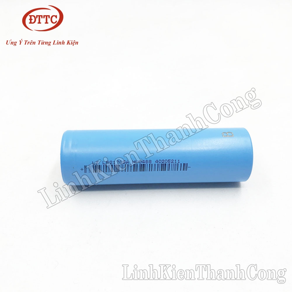 Pin 21700 Lithium Ion Lishen 4000mAh 3C 12A