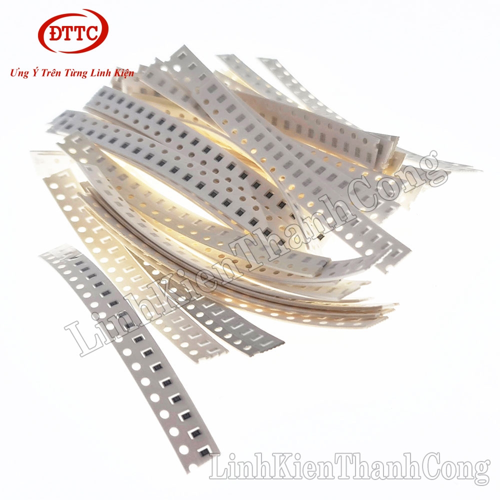 Combo 50 Loại Điện Trở Dán SMD 0805 1% (1000 Chiếc)