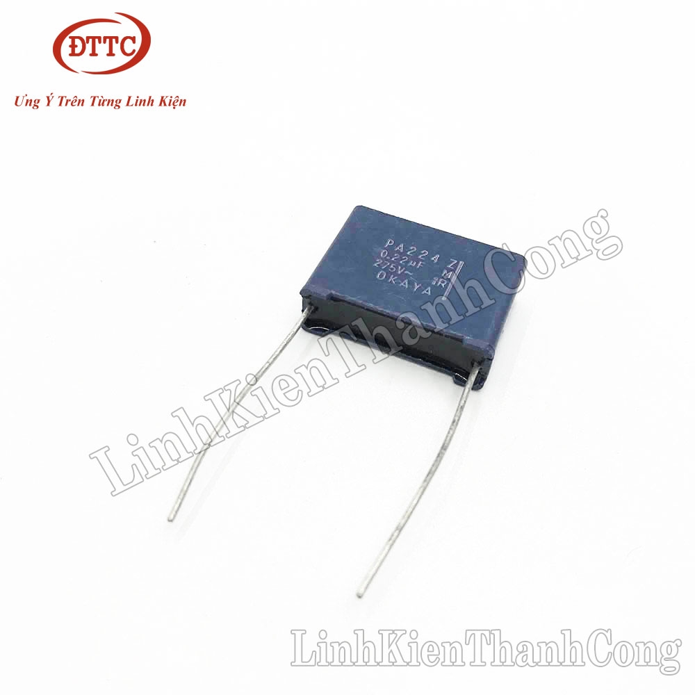 Tụ OKAYA 224 0.22uF 275V 25mm