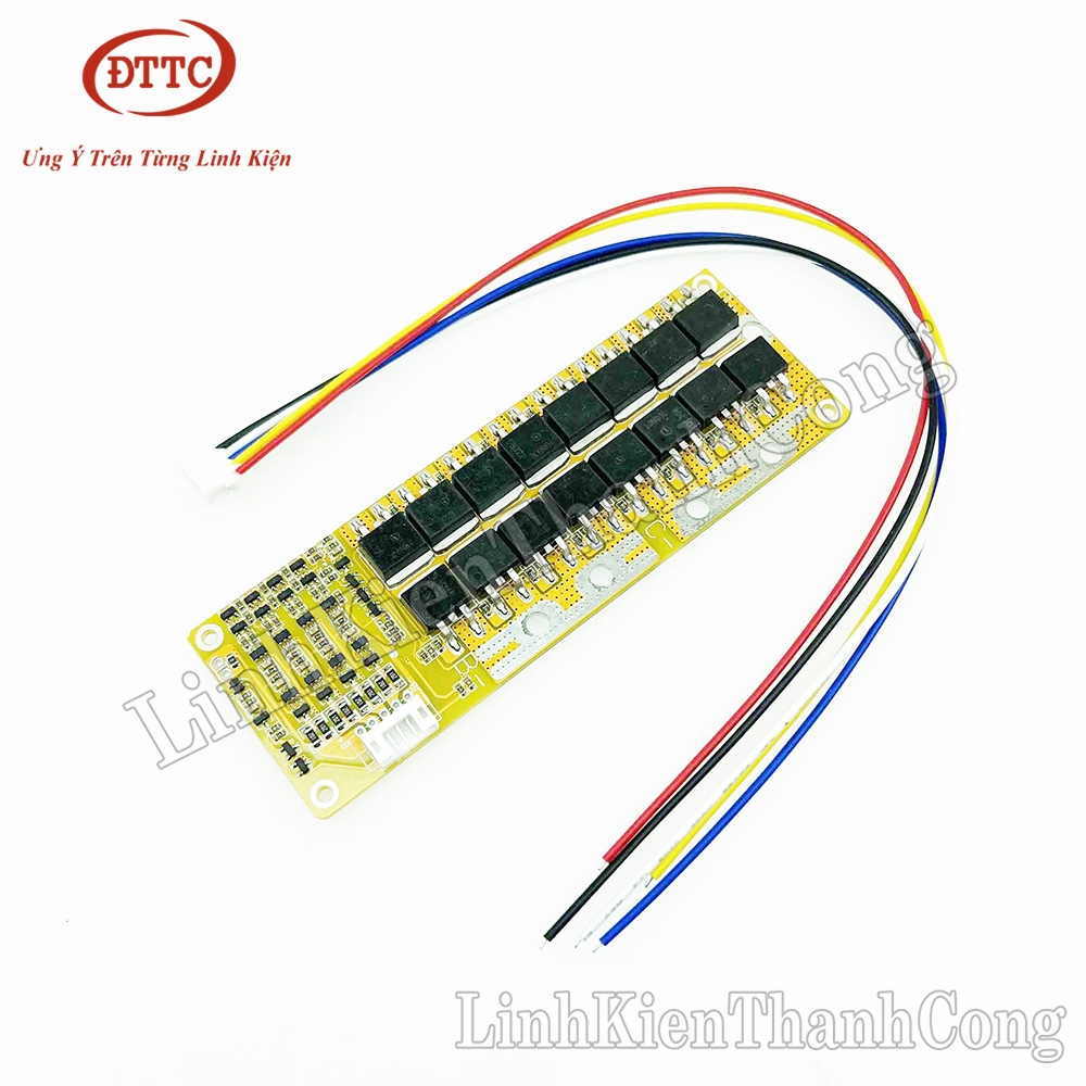 Mạch Bảo Vệ Cho Pin Sắt LiFePO4 3.2V BMS 4S 100A (Tiger) - Hệ 4 Cell Nối Tiếp Có Cân Bằng