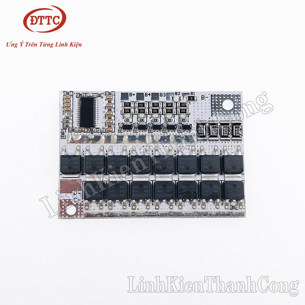 Mạch Bảo Vệ Pin BMS 4S 100A Cho Pin Sắt LiFePO4 3.2V - Hệ 4 Cell Nối Tiếp