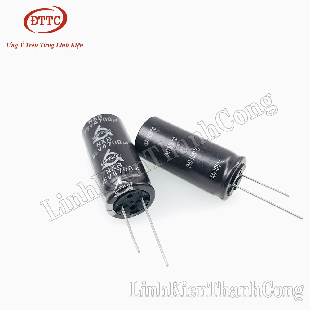 Tụ SAMYOUNG 4700uF 35V (16x35mm)