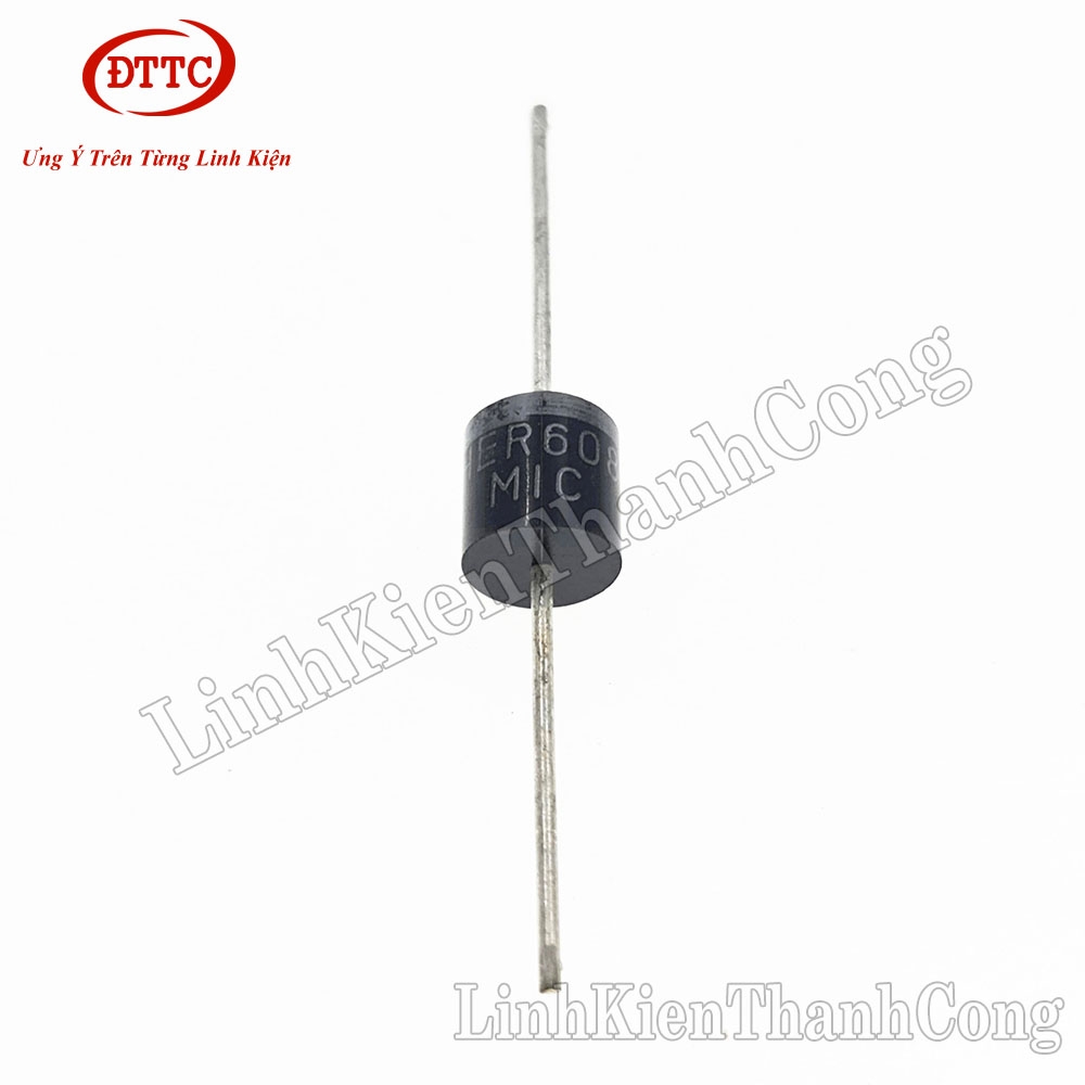 Diode Xung HER608 6A 1000V Loại Dây (Chính Hãng MIC)