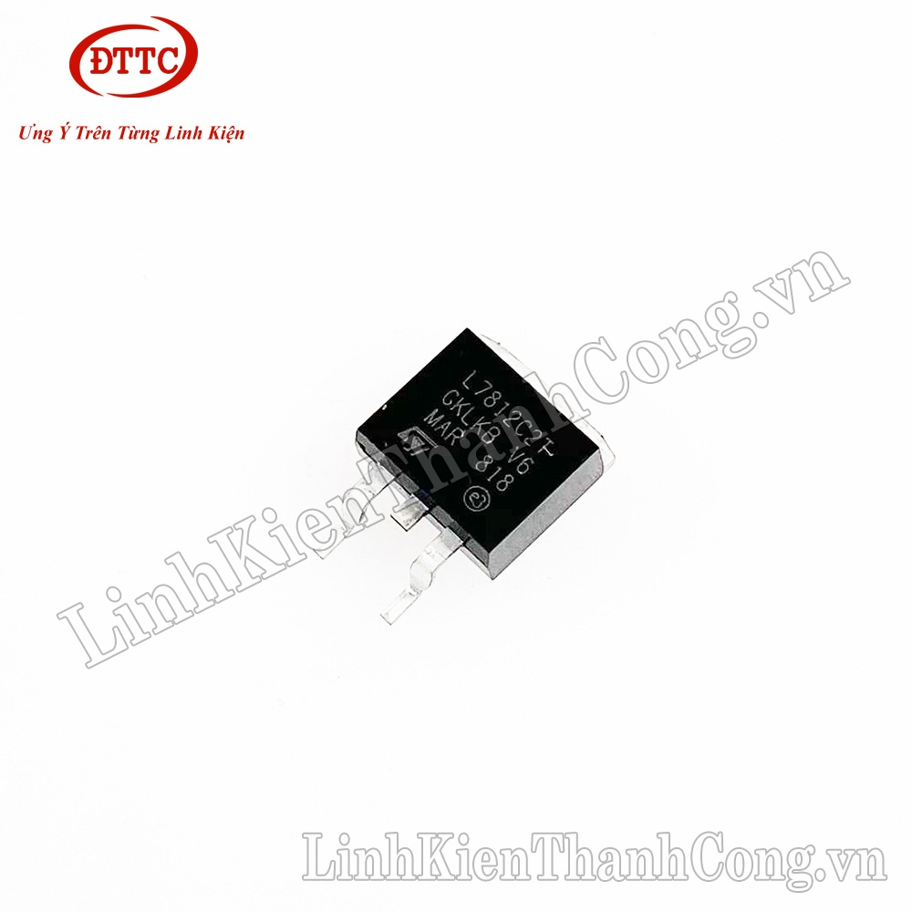 IC Nguồn L7812CD2T 7812 1.5A 12V TO263