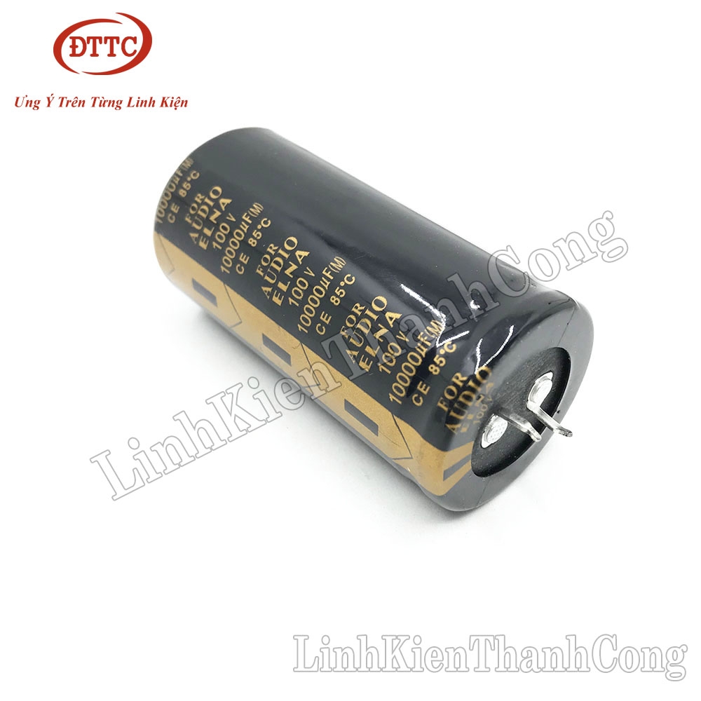 Condensatori Elettrolitici ELNA 10000uF 100V - 35x100mm Per Filtri Audio HiFi - Scegli Quantità (2/4 Pz) - Foto 4