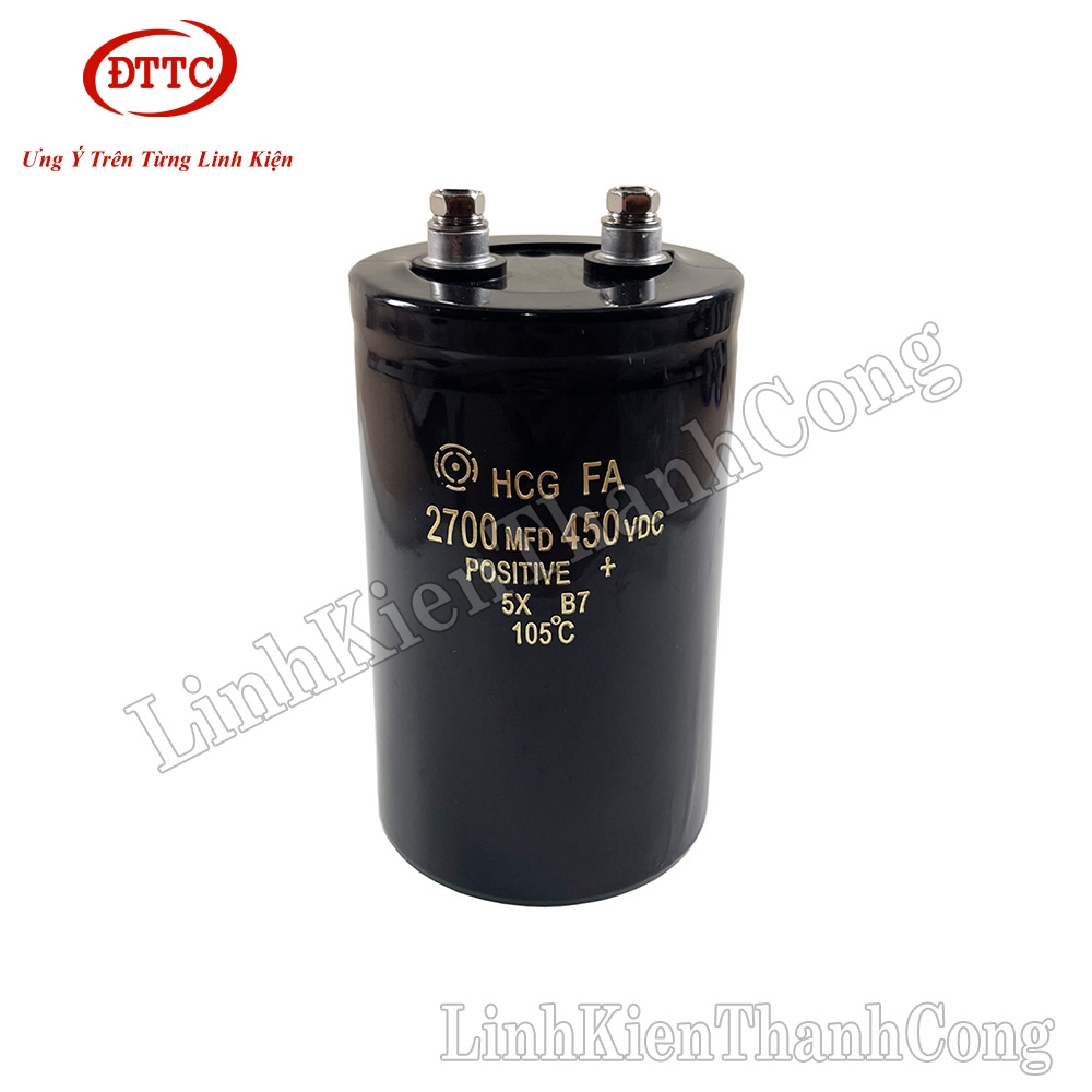 Tụ HITACHI 2700uF 450V (65x105mm)
