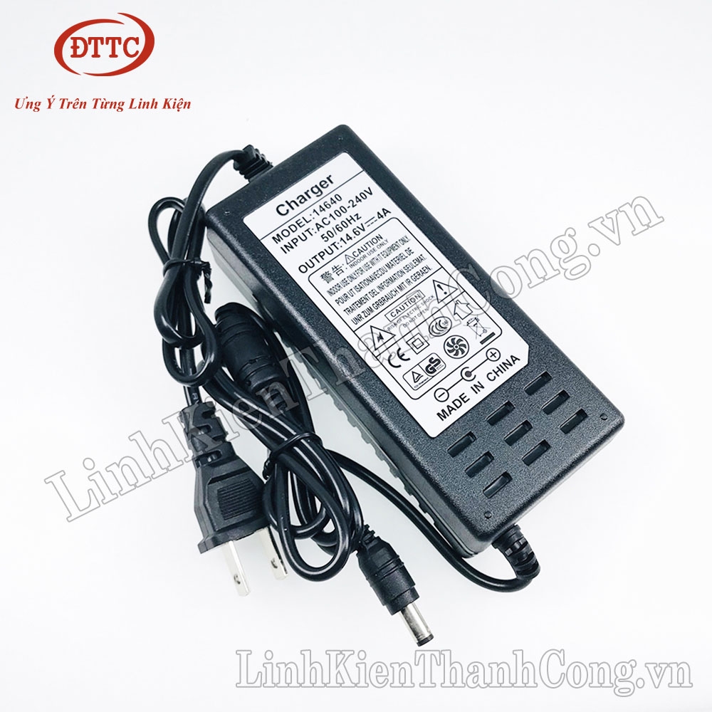 Bộ Sạc Pin Sắt LiFePO4 4S 14.6V 4A