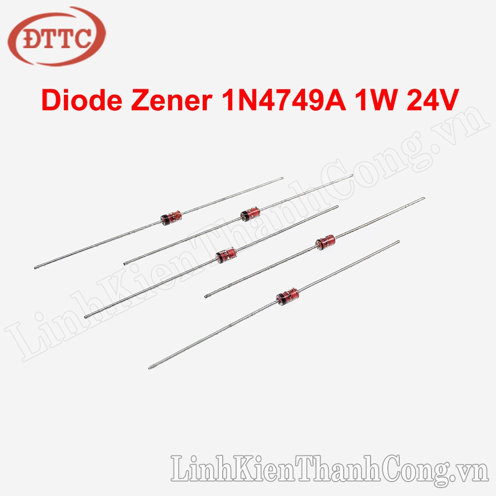 Diode Zener 1N4749A 1W 24V