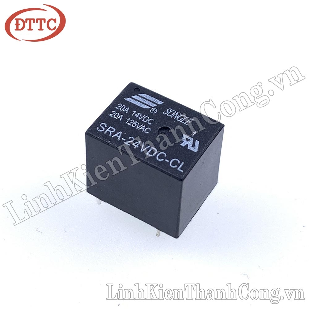 Relais SRD 24VDC SL C, 24V DC, 10A, Industriequalität