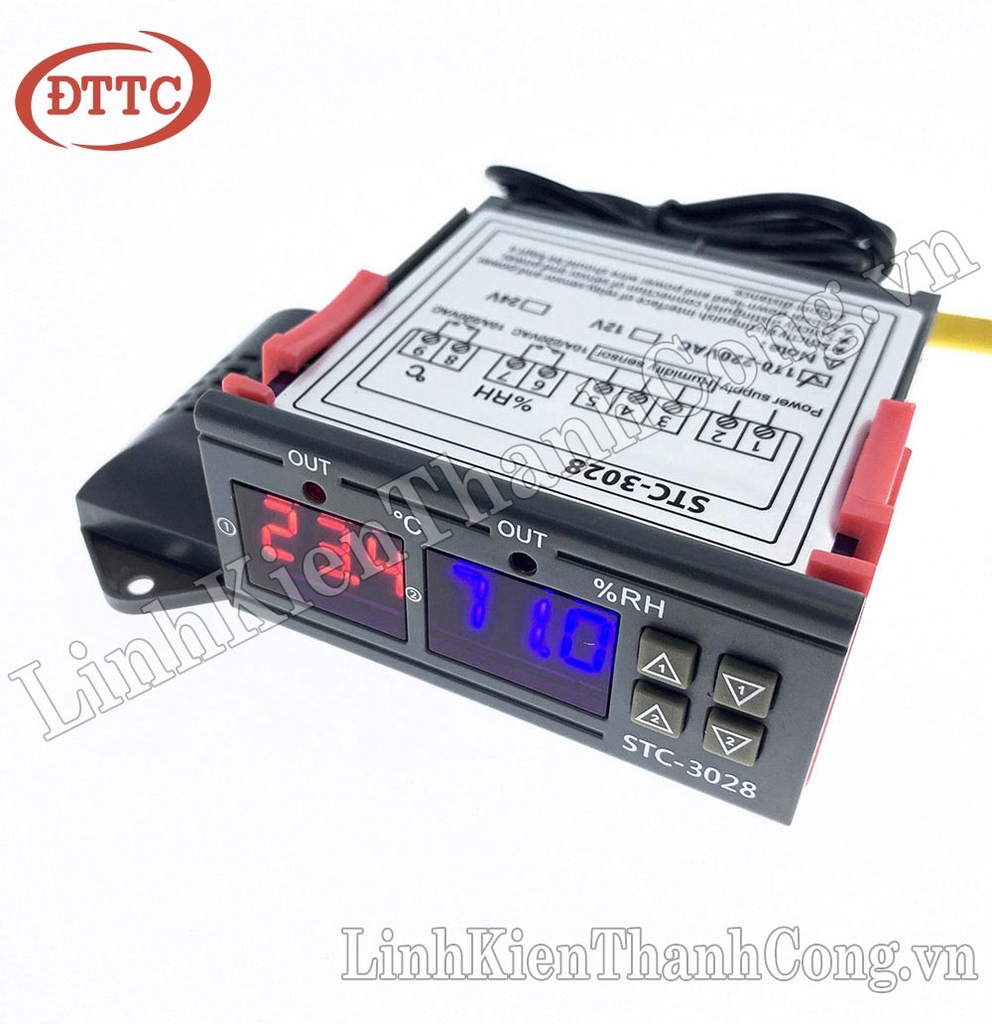 Mạch Khống Chế Nhiệt Độ STC-3028 12VDC