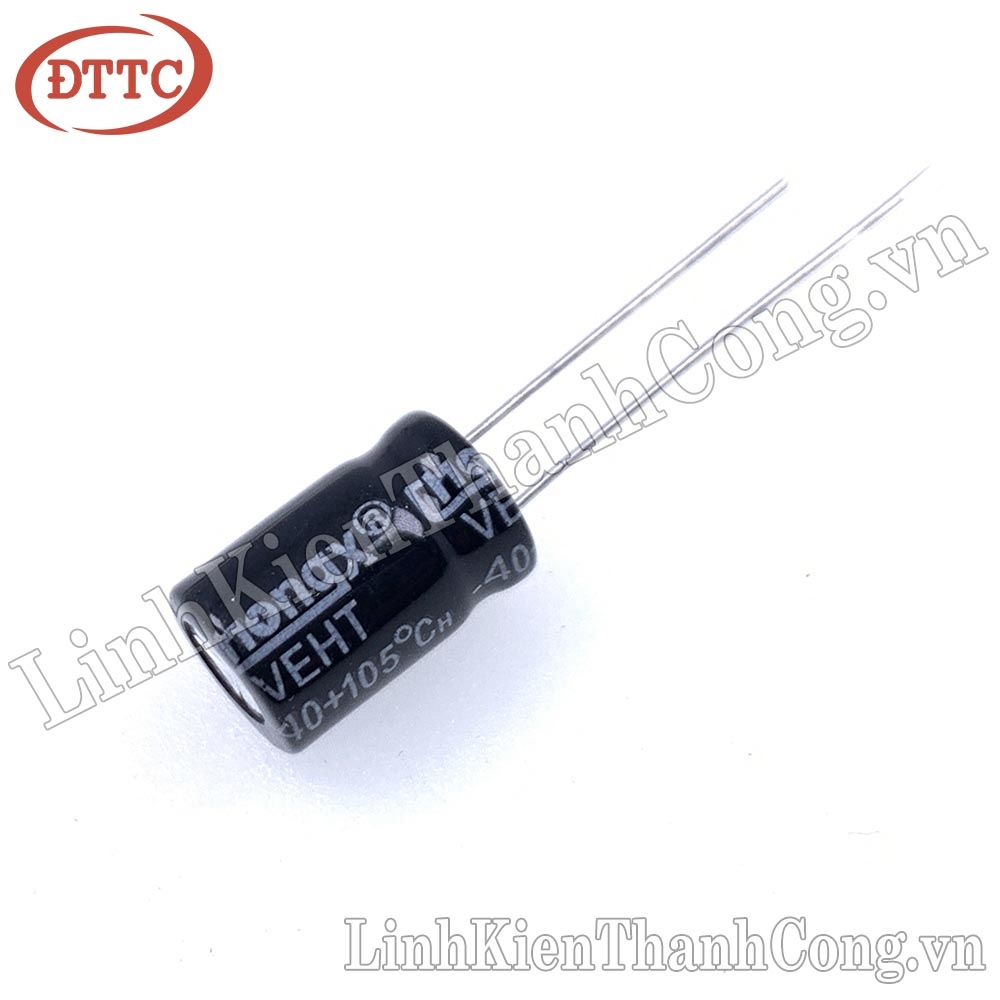 Tụ 220uF 25V (6x12mm)