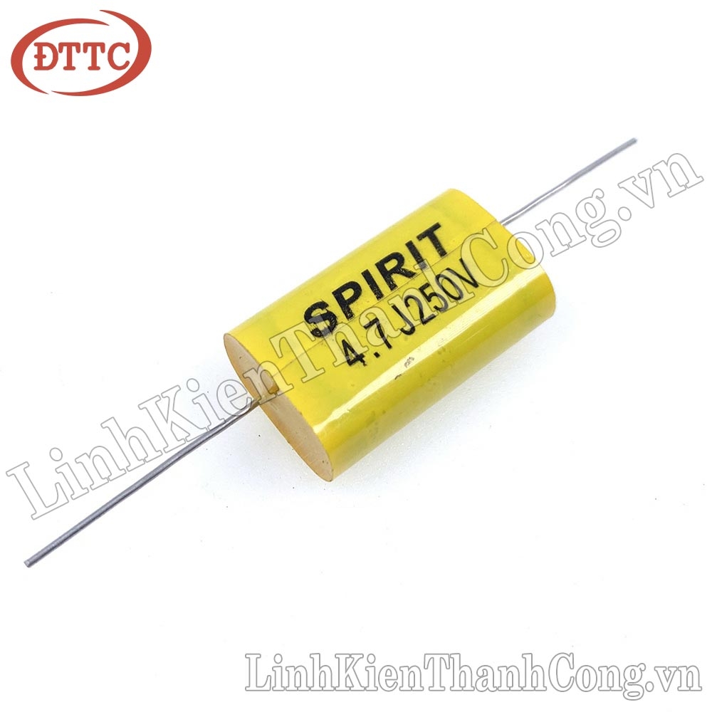 Tụ Audio SPIRIT 4.7uF 250V Vàng