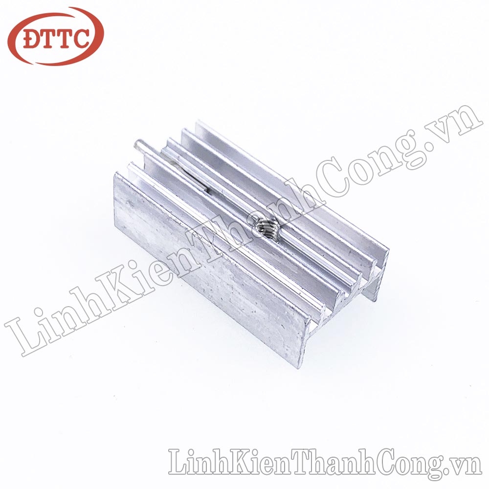 Nhôm Tản Nhiệt TO220 15x10x30mm Trắng