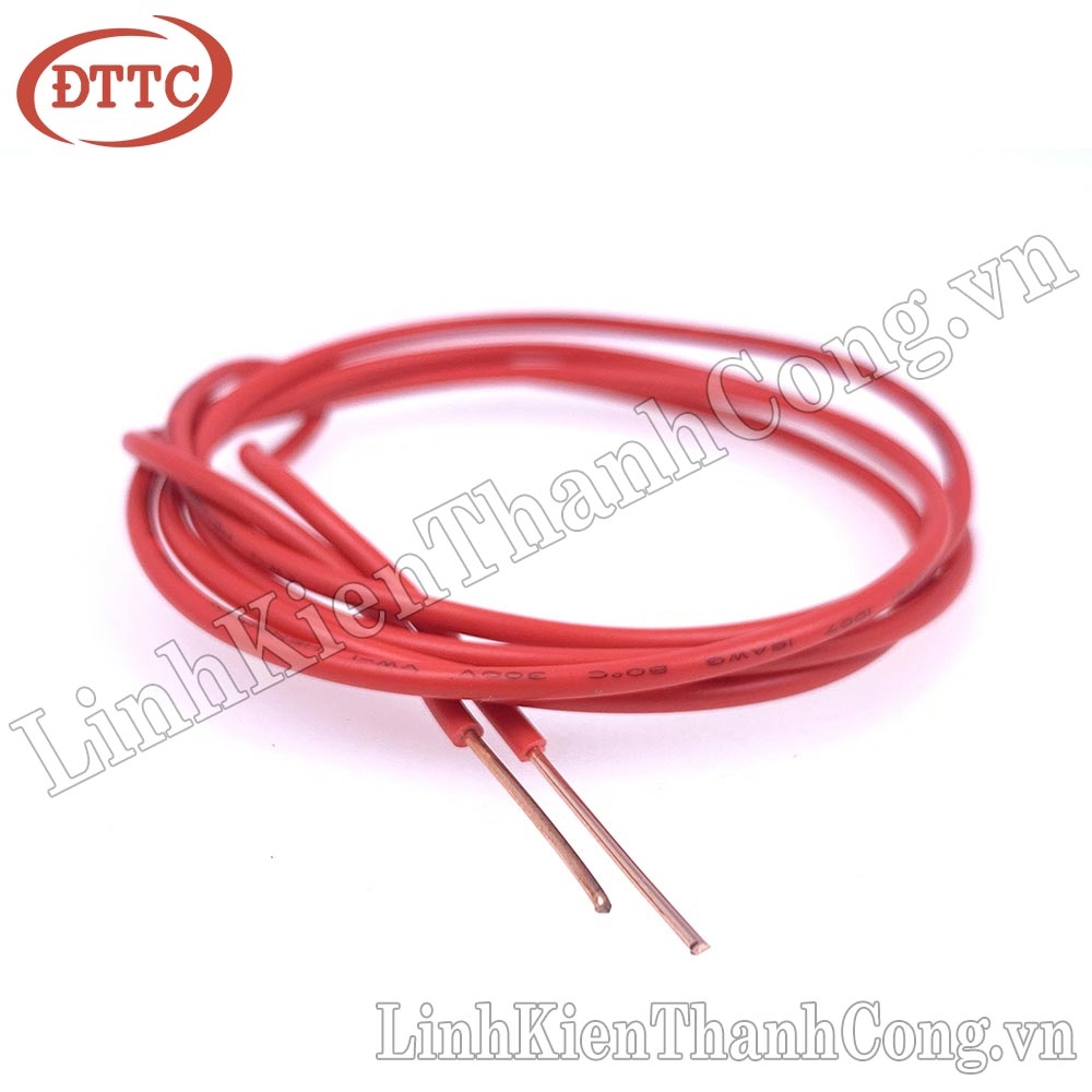 Dây Điện 1 Lõi 18AWG Màu Đỏ