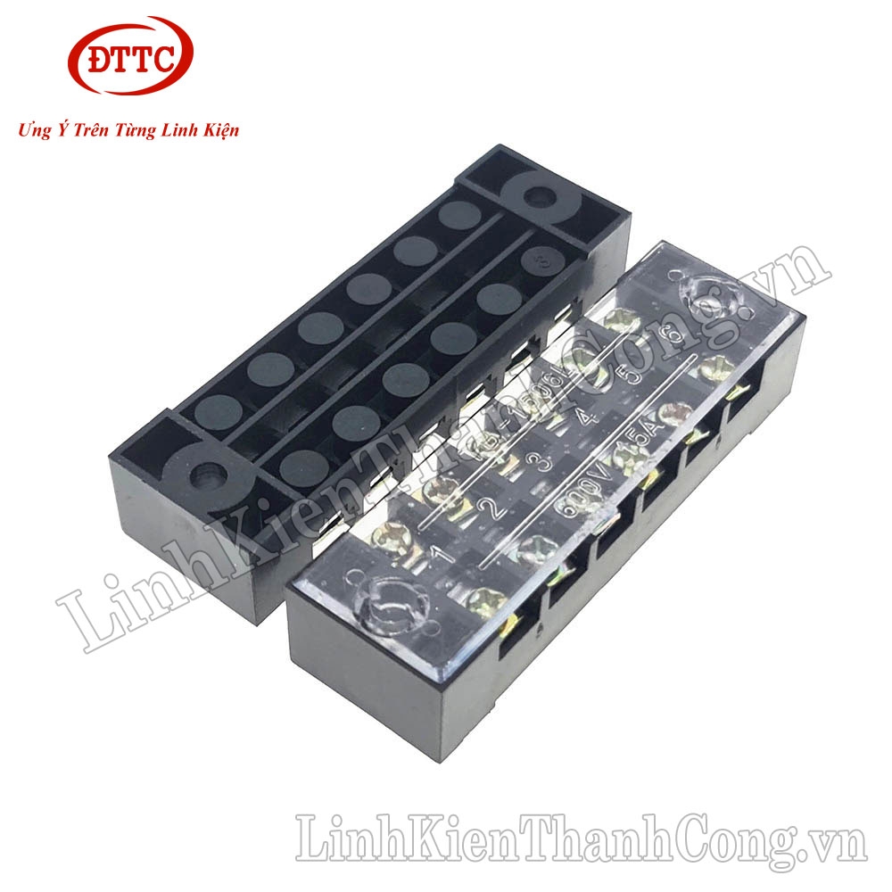 Cầu Đấu Domino 6P TB-1506 600V 15A