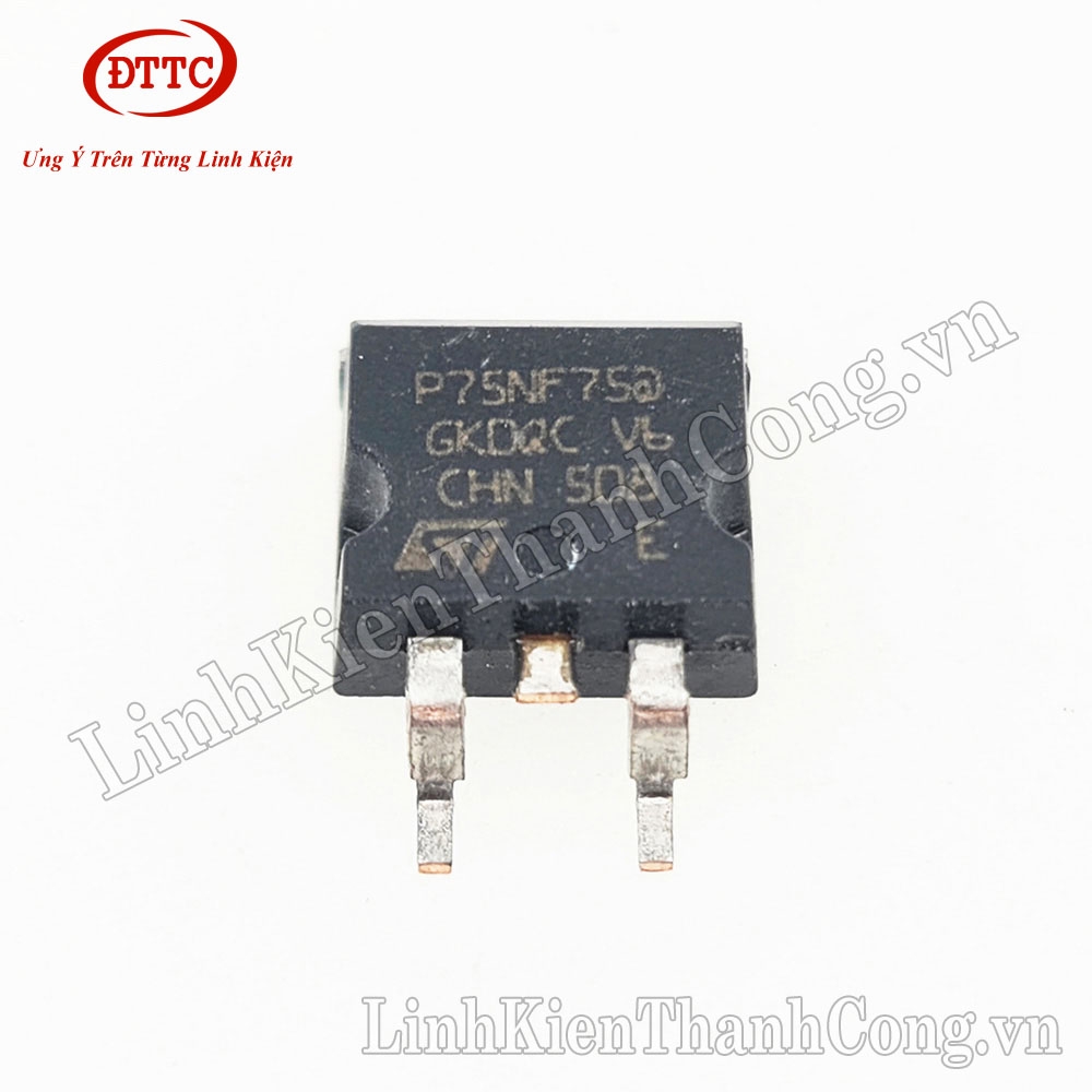 P75NF75 75NF75 MOSFET N-CH 75A 75V TO263 (Tháo Máy)