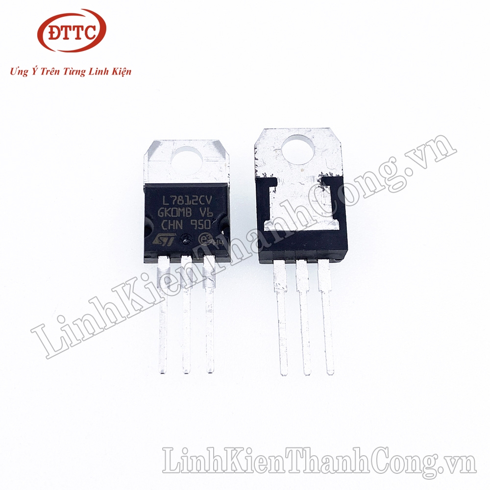 IC L7812CV 7812 1.5A 12V TO220 Chính Hãng ST