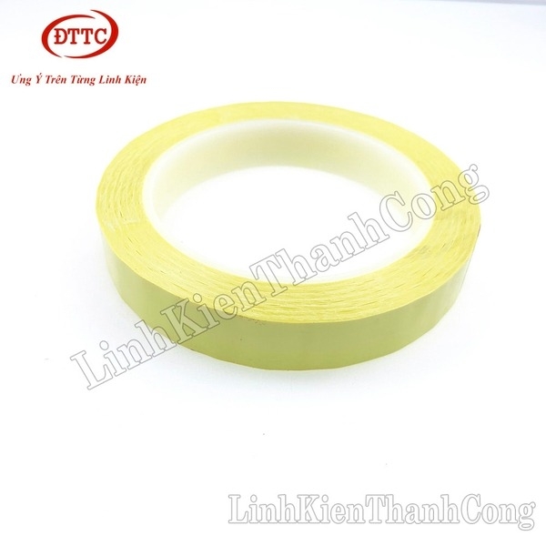 Băng Dính Chịu Nhiệt Vàng 18mm x 66m