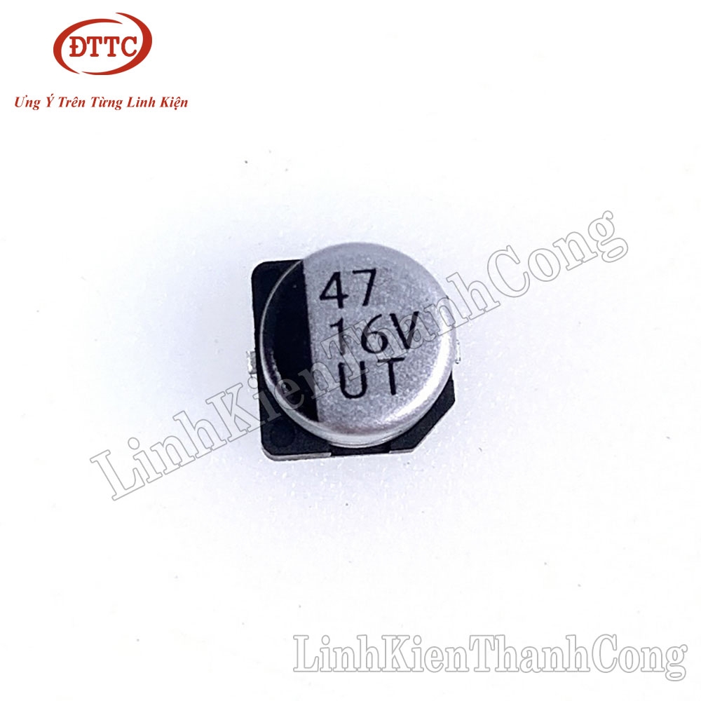 Tụ Nhôm 47uF 16V 6x5mm