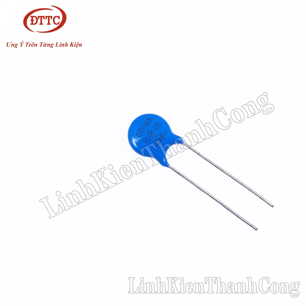 Tụ Chống Sét Varistor 7D180K 18V 7mm