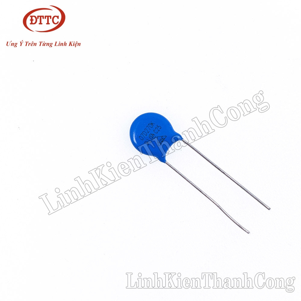 Tụ Chống Sét Varistor 7D270K 27V 7mm