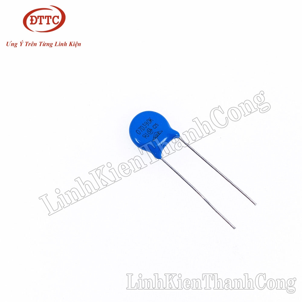 Tụ Chống Sét Varistor 7D390K 39V 7mm