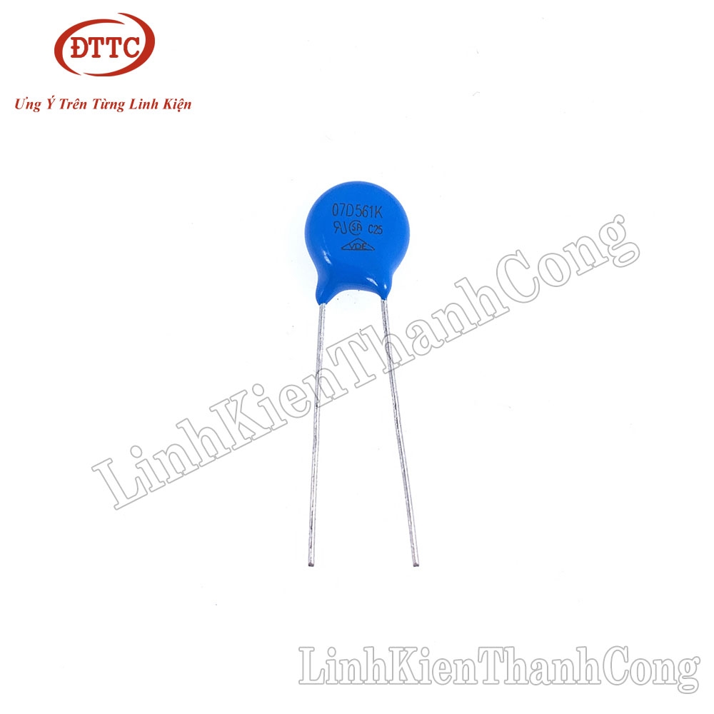 Tụ Chống Sét Varistor 7D561K 560V 7mm