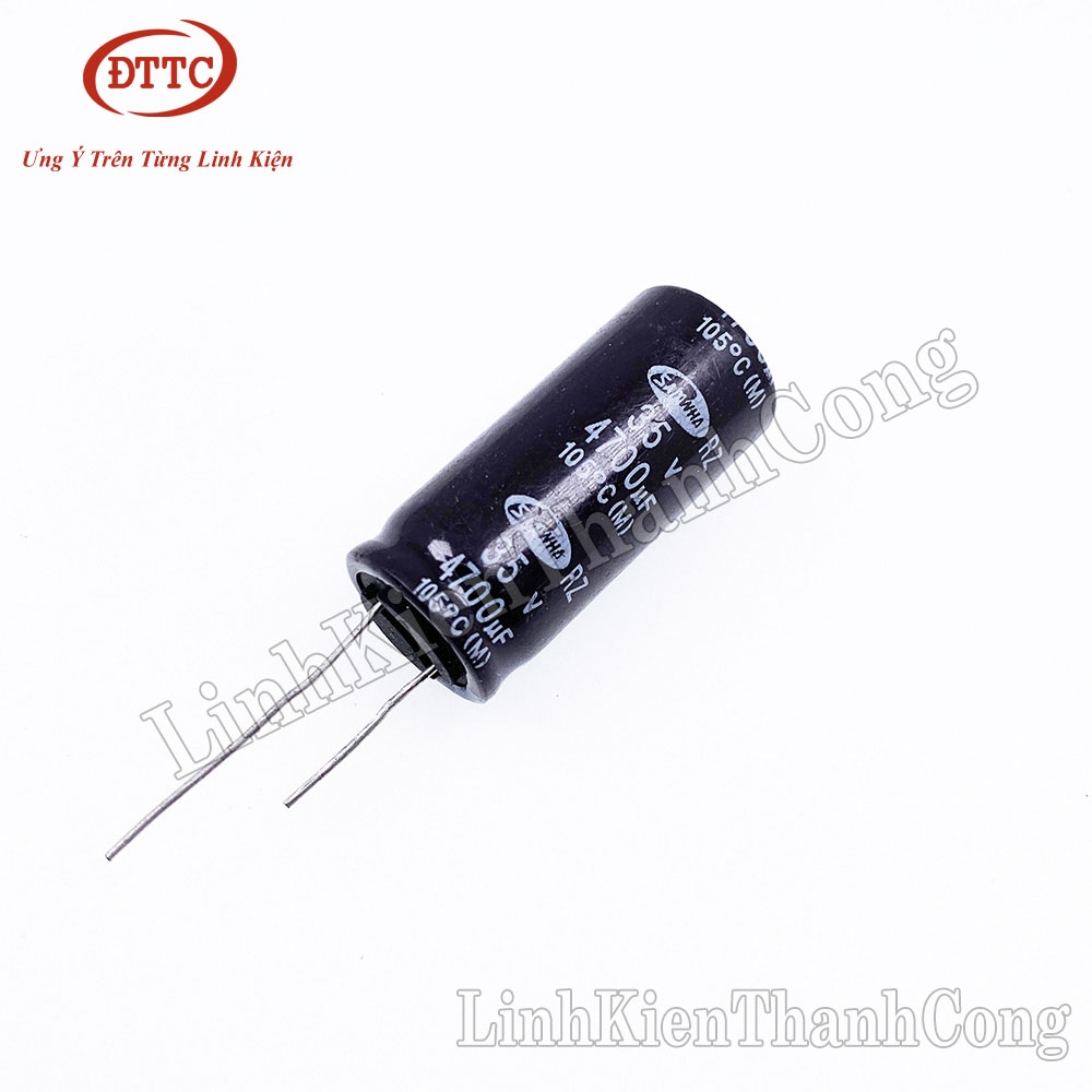 Samwha HE1C479M40040HA 47000uf 16V 105deg He Snap-in Capacitor | Rapid Online